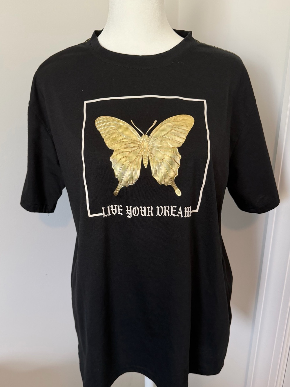 CR-24 Chrome Edge - Golden Butterfly- Live Your Dream Women’s Sz Large